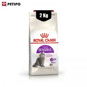 غذای خشک گربه سنسیبل رویال کنین Royal Canin Cat Sensible وزن 2 کیلوگرم