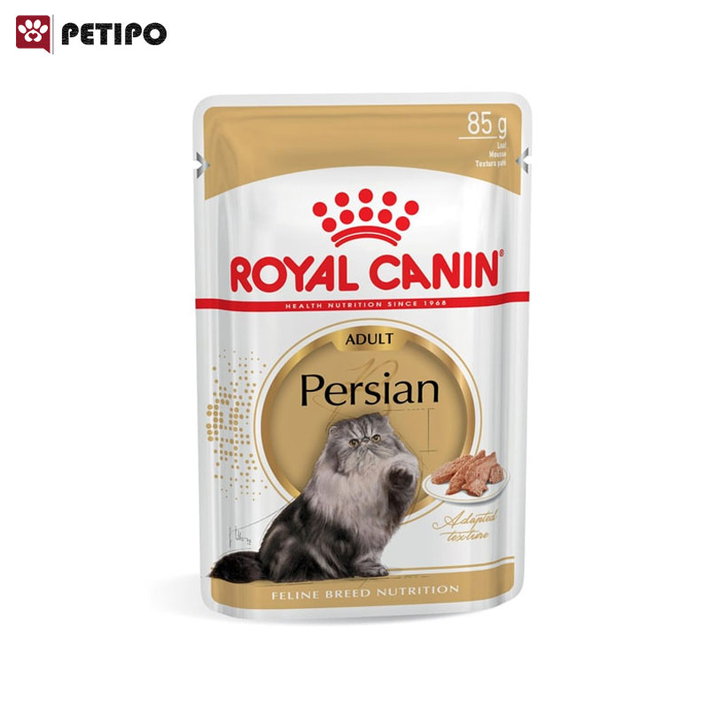 غذای پوچ گربه ادالت پرشین رویال کنین (Royal Canin Cat Persian Adult Loaf Wet Pouch) وزن 85 گرم 1 گربه ادالت پرشین رویال کنین Royal Canin Adult Persian Pouch Wet Food وزن 85 گرم 001