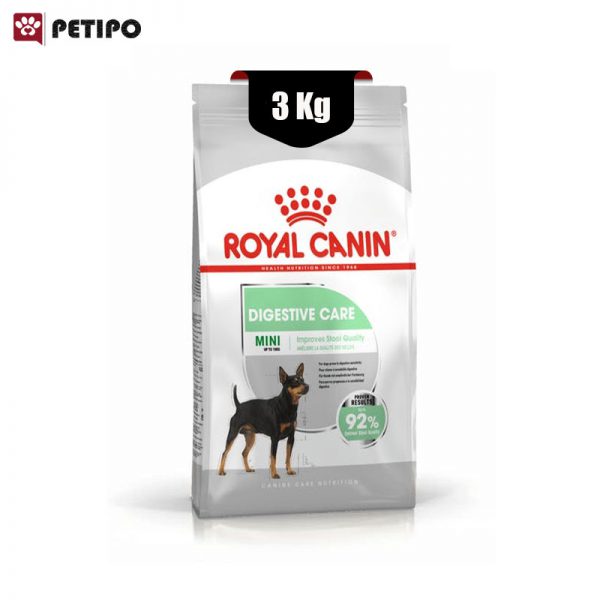 غذای خشک سگ مینی دایجستیو رویال کنین (Royal Canin Mini Digestive) وزن 3 کیلوگرم