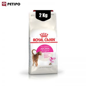 غذای خشک گربه آروما اگزیجنت رویال کنین Royal Canin Cat Aroma Exigent وزن 2 کیلوگرم