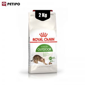 غذای خشک گربه بالغ خارج خانه رویال کنین Royal Canin Cat Outdoor وزن 2 کیلوگرم