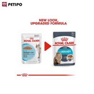 پوچ گربه یوریناری رویال کنین Royal Canin Cat Urinary Care Pouch وزن 85 گرم