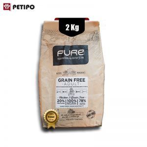غذای خشک سگ بالغ پیور (Pure Graen Free Adult) وزن 2 کیلوگرم