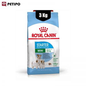 غذای خشک سگ مینی استارتر رویال کنین (Royal Canin Mini Starter Mother & Baby) وزن 3 کیلوگرم