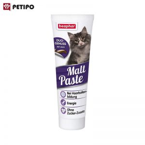 خمیر مالت گربه بیفار (Beaphar Anti-Hairball Malt Paste) وزن 100 گرم