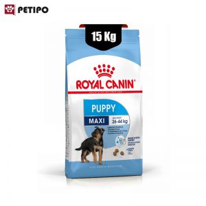 غذای خشک توله سگ نژاد بزرگ مکسی پاپی رویال کنین (Royal Canin Maxi Puppy) وزن 15 کیلوگرم