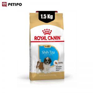 غذای خشک سگ شیتزو پاپی رویال کنین (Royal Canin ShihTzu Puppy) وزن 1.5 کیلوگرم