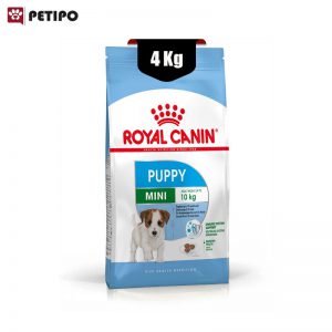 غذای خشک سگ مینی پاپی رویال کنین (Royal Canin Mini Puppy) وزن 4 کیلوگرم