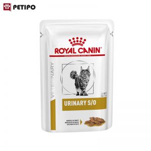 غذای پوچ گربه یورینری اس او رویال کنین (Royal Canin Cat Urinary S O Pouch) وزن 85 گرم