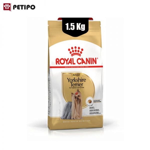 غذای خشک سگ بالغ نژاد یورکشایر رویال کنین (Royal Canin Yorkshire Adult) وزن 1.5 کیلوگرم