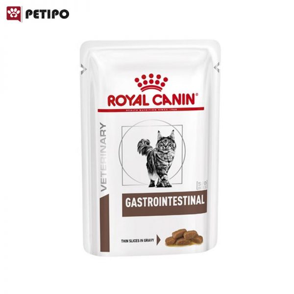 غذای پوچ گربه گاسترو اینتستینال رویال کنین (Royal Canin Gastro Intestinal Pouch) وزن 85 گرم