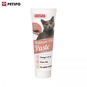 مالت گربه ویژه تقویت پوست و مو با طعم سالمون بیفار (Beaphar Salmon Oil Paste) وزن 100 گرم