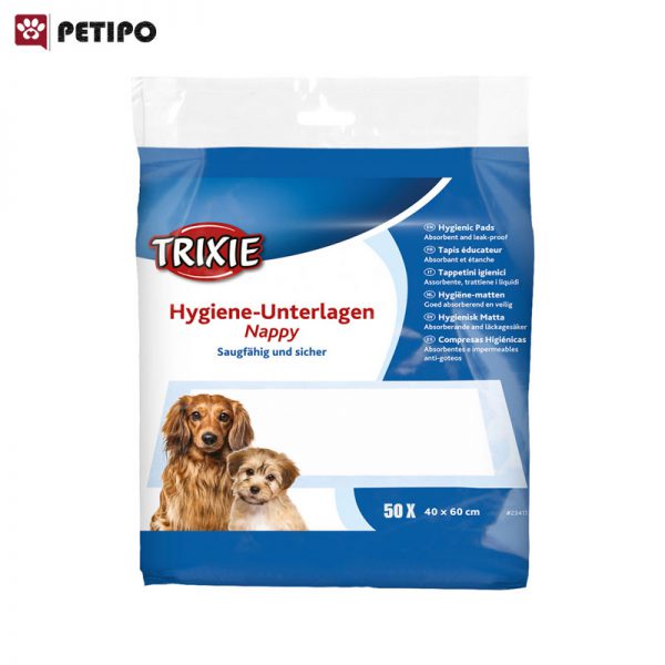 پد زیرانداز بهداشتی سگ تریکسی (Trixie Hygiene Pad Nappy) بسته 50 عددی