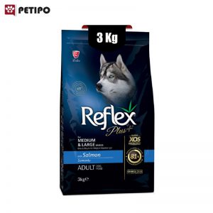 Reflex Plus for Medium & Large Breeds with Salmon Adult Dog Food