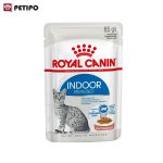 غذای پوچ گربه ایندور استرلایزد رویال کنین (Royal Canin Indoor Sterilised Wet Pouch) وزن 85 گرم 9 گربه ایندور استرلایزد رویال کنین Royal Canin Indoor Sterilised Wet Pouch وزن 85 گرم