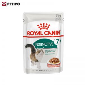 غذای پوچ گربه اینستینکتیو بالای 7 سال رویال کنین (Royal Canin Cat Instinctive 7+ Pouch) وزن 85 گرم