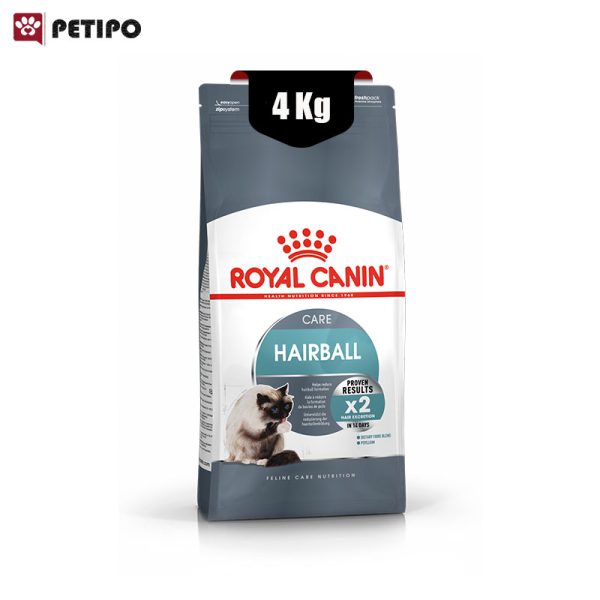 غذای خشک گربه هیربال رویال کنین (Royal Canin Cat Hairball Care) وزن 4 کیلوگرم