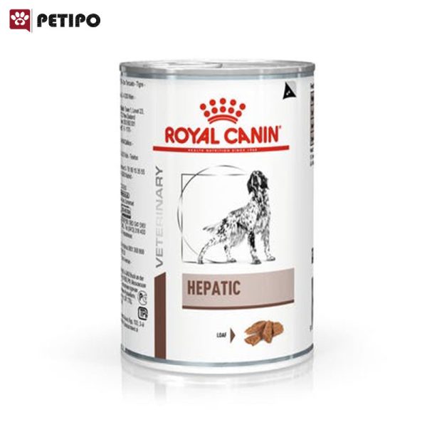 غذای کنسرو سگ هپاتیک رویال کنین (Royal Canin Hepatic In Gel Canned Dog ) وزن 420 گرم