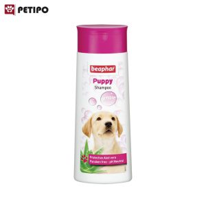 شامپو توله سگ ویژه پوست حساس با رایحه آلوئه ورا بیفار (Beaphar Puppy Shampoo) 250 میلی لیتر