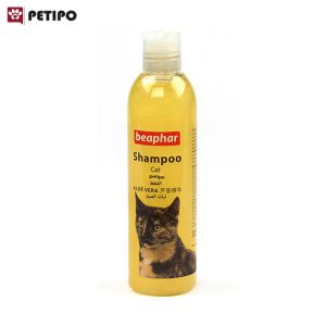 شامپو گربه حاوی روغن آلوئه ورا بیفار (Beaphar Shampoo Aloe Vera for Cats) 250 میلی لیتر