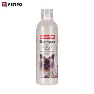 شامپو گربه حاوی روغن ماکادمیا بیفار (Beaphar Shampoo Macadamia Oil for Cats) 250 میلی لیتر
