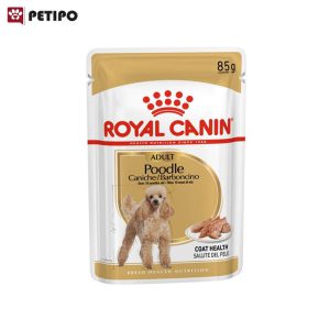 غذای پوچ سگ بالغ نژاد پودل رویال کنین (Royal Canin Poodle Adult Wet Food) وزن 85 گرم