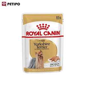 غذای پوچ سگ بالغ نژاد یورکشایر رویال کنین (Royal Canin Yorkshire Adult Wet Food) وزن 85 گرم