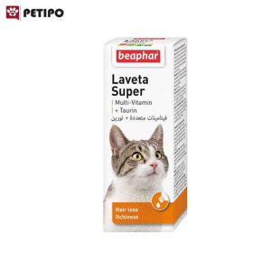 قطره مولتی ویتامین گربه لاوتا تورین بیفار (Beaphar Multi-Vit Laveta With Taurine) حجم 50 میلی لیتر