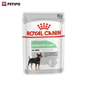 غذای پوچ سگ دایجستیو رویال کنین (Royal Canin Loaf in Gravy Digestive Pouch) وزن 85 گرم