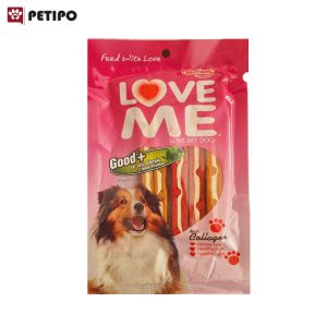 تشویقی سگ طعم میکس لاومی (Love Me Mixed Flavors Treats For Dogs) وزن 80گرم