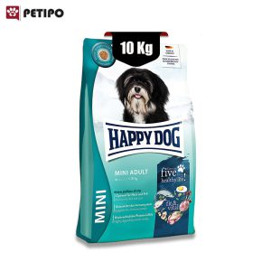 غذای خشک سگ بالغ نژاد کوچک هپی داگ (Happy Dog Supreme Adult Mini Hondenvoer) وزن 10 کیلوگرم