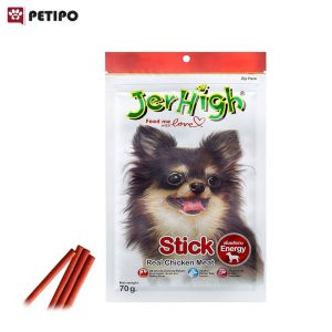 تشویقی مدادی سگ طعم استیک مرغ جرهای (JerHigh Chicken Stick) وزن 60 گرم