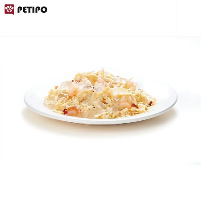 پوچ گربه طعم مرغ و میگو ونپی (Wanpy Retort Pouch Chicken & Shrimp for Cats) وزن 85 گرم - Image 2