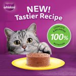 غذای کنسرو گربه بالغ با طعم بیف ویسکاس (Whiskas Beef Flavour Loaf) وزن 400 گرم - تصویر 2