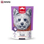 تشویقی سوسیسی سگ طعم اردک ونپی (Wanpy Oven-roasted Duck Sausages Dog Treats) وزن ۱۰۰ گرم