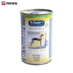 کنسرو سگ گوشت مرغ دکتر کلادرز (Dr. Clauder's Sensible Pure Chicken) وزن 400 گرم - Image 2