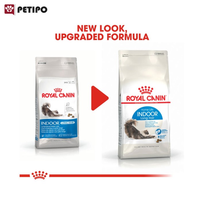 غذای خشک گربه ایندور لانگ هیر رویال کنین (Royal Canin Indoor Long Hair) وزن 2 کیلوگرم - Image 2