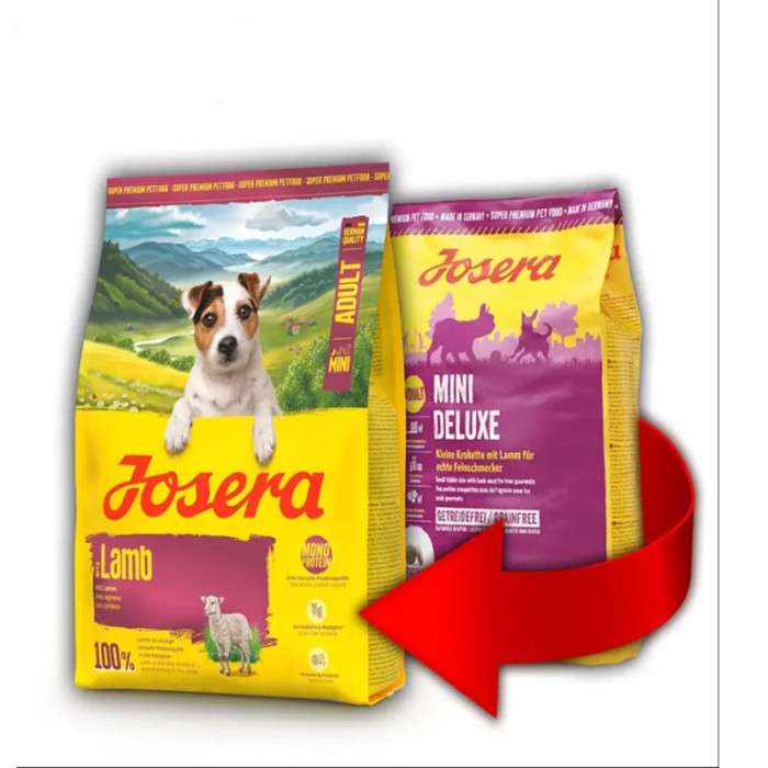 غذای خشک سگ نژاد کوچک مینی دلوکس طعم گوشت بره جوسرا (Josera Mini Deluxe) وزن 10 کیلوگرم - Image 3