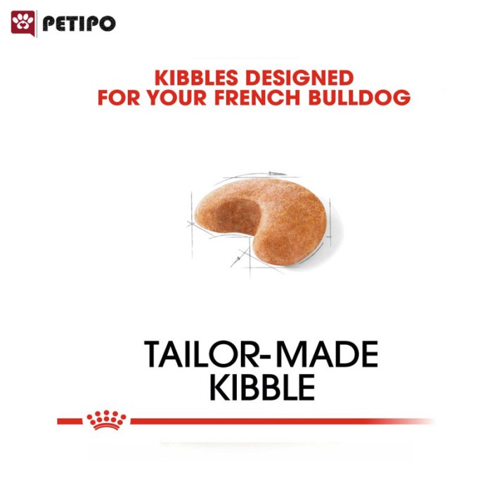 غذای خشک توله سگ فرنچ بولداگ پاپی رویال کنین (Royal Canin French Bulldog Puppy) وزن 3 کیلوگرم - Image 2