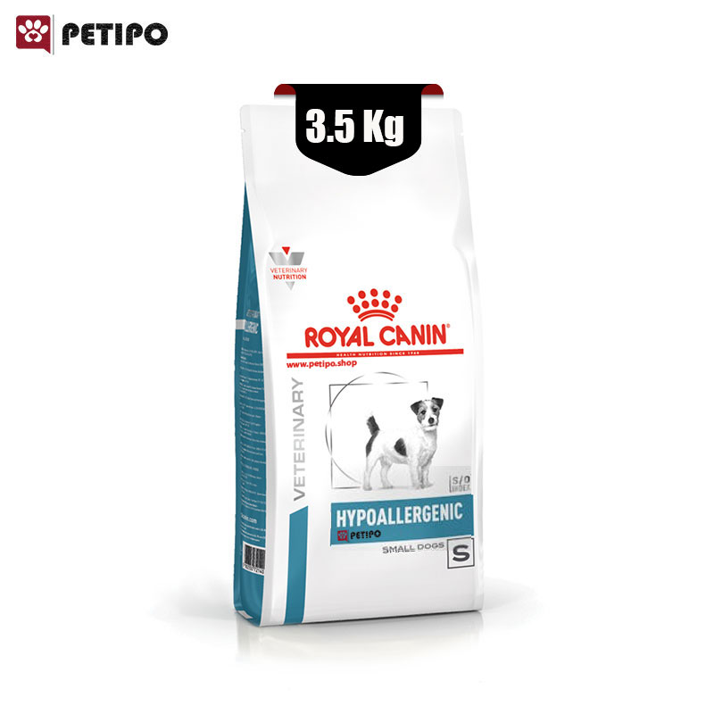 Royal-Canin-Small-Dog-Hypoallergenic.jpg غذای خشک سگ نژاد کوچک هایپو آلرجنیک رویال کنین (Royal Canin Small Dog Hypoallergenic) وزن 3.5 کیلوگرم - Image 1
