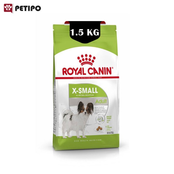 غذای خشک سگ ایکس اسمال ادالت رویال کنین (Royal Canin X-Small Adult) وزن 1.5 کیلوگرم - Image 6