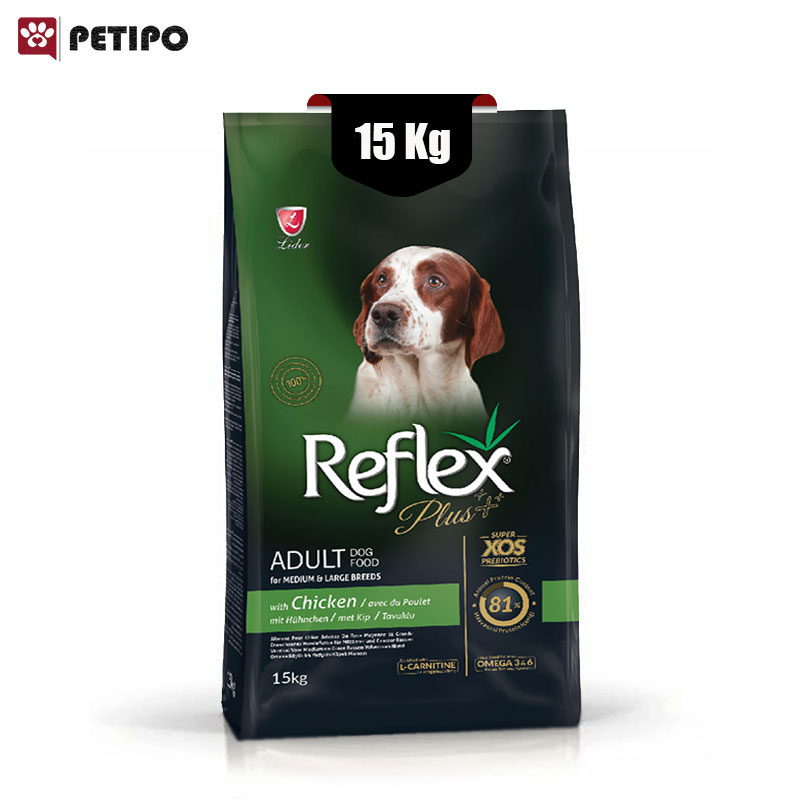 خشک-سگ-بالغ-رفلکس-پلاس-طعم-مرغ-Reflex-Plus-Adult-Dog-Food-with-Chicken-وزن-15-کیلوگرم.jpg غذای خشک سگ بالغ رفلکس پلاس طعم مرغ (Reflex Plus Adult Dog Food with Chicken) وزن 15 کیلوگرم - تصویر 1