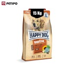 غذای خشک سگ بالغ طعم بیف نیچرکراک هپی داگ (Happy Dog Naturcroq Beef & Rice) وزن 15 کیلوگرم