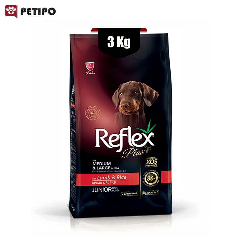 خشک-سگ-جونیور-رفلکس-پلاس-طعم-گوشت-بره-Reflex-Plus-Junior-Lamb-And-Rice-وزن-3-کیلوگرم.jpg غذای خشک سگ جونیور رفلکس پلاس طعم گوشت بره (Reflex Plus Junior Lamb And Rice ) وزن 3 کیلوگرم - Image 1