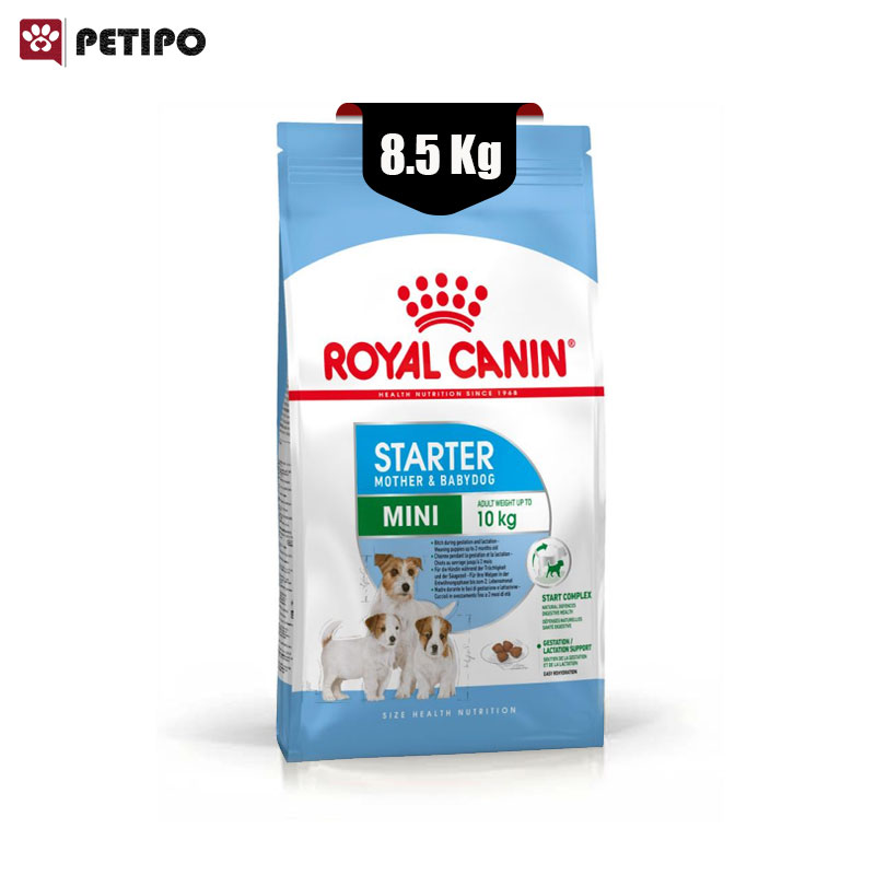 خشک-سگ-مینی-استارتر-رویال-کنین-Royal-Canin-Mini-Starter-Mother-Baby-8.5-کیلوگرم.jpg غذای خشک سگ مینی استارتر رویال کنین (Royal Canin Mini Starter Mother & Baby) وزن 8.5 کیلوگرم - Image 1