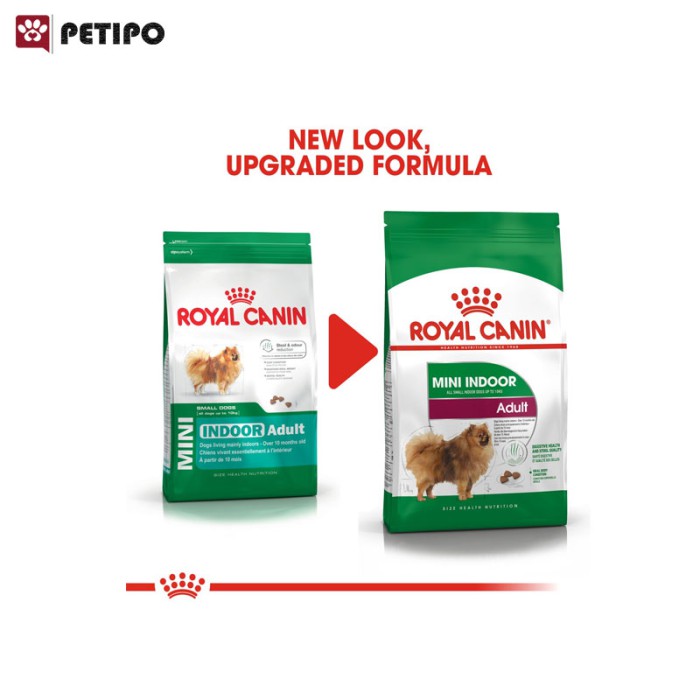 غذای خشک سگ مینی ایندور ادالت رویال کنین (Royal Canin Mini Indoor Adult) وزن 1.5 کیلوگرم - Image 3