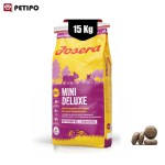 غذای خشک سگ نژاد کوچک مینی دلوکس طعم گوشت بره جوسرا (Josera Mini Deluxe) وزن 15 کیلوگرم