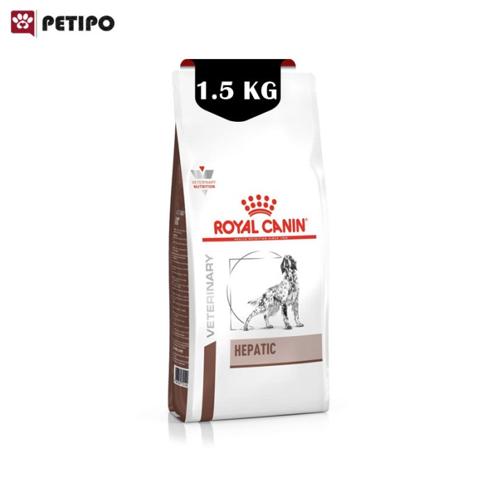 غذای خشک سگ هپاتیک رویال کنین (Royal Canin Veterinary Diet Dog Hepatic) وزن 1.5 کیلوگرم - Image 6