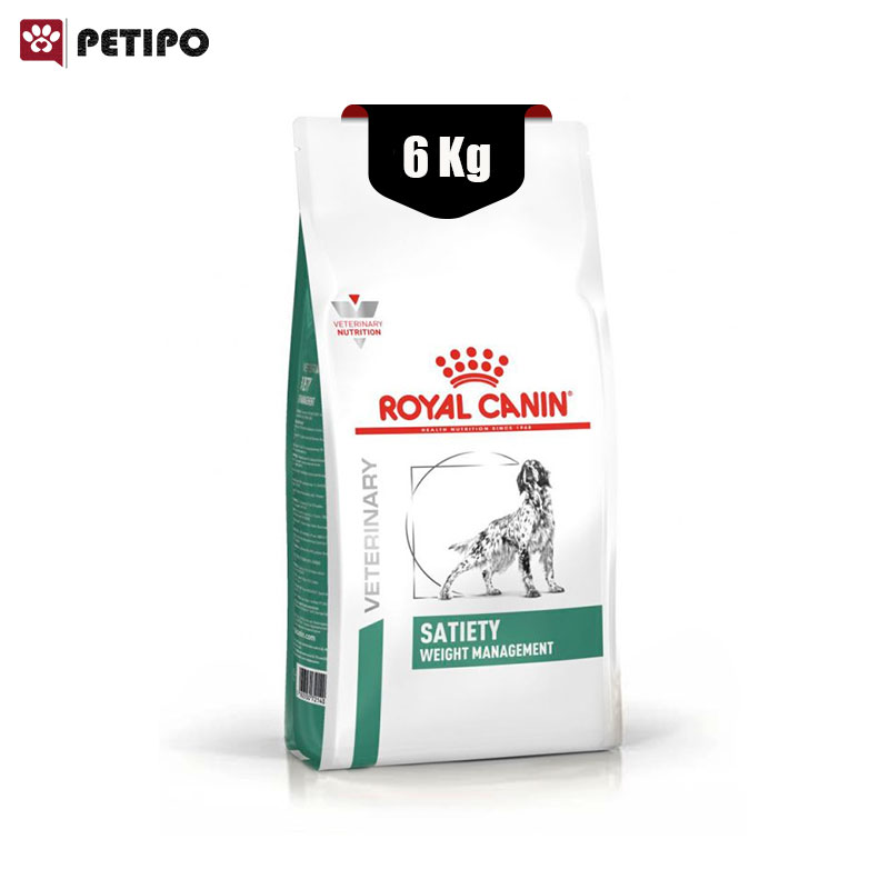 خشک سگ کاهش وزن ستایتی رویال کنین Royal Canin Satiety Weight وزن 6 کیلوگرم