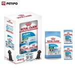 غذای خشک و پوچ سگ مینی پاپی رویال کنین (Royal Canin Mini Puppy With Gift) باکس هدیه 2 عددی